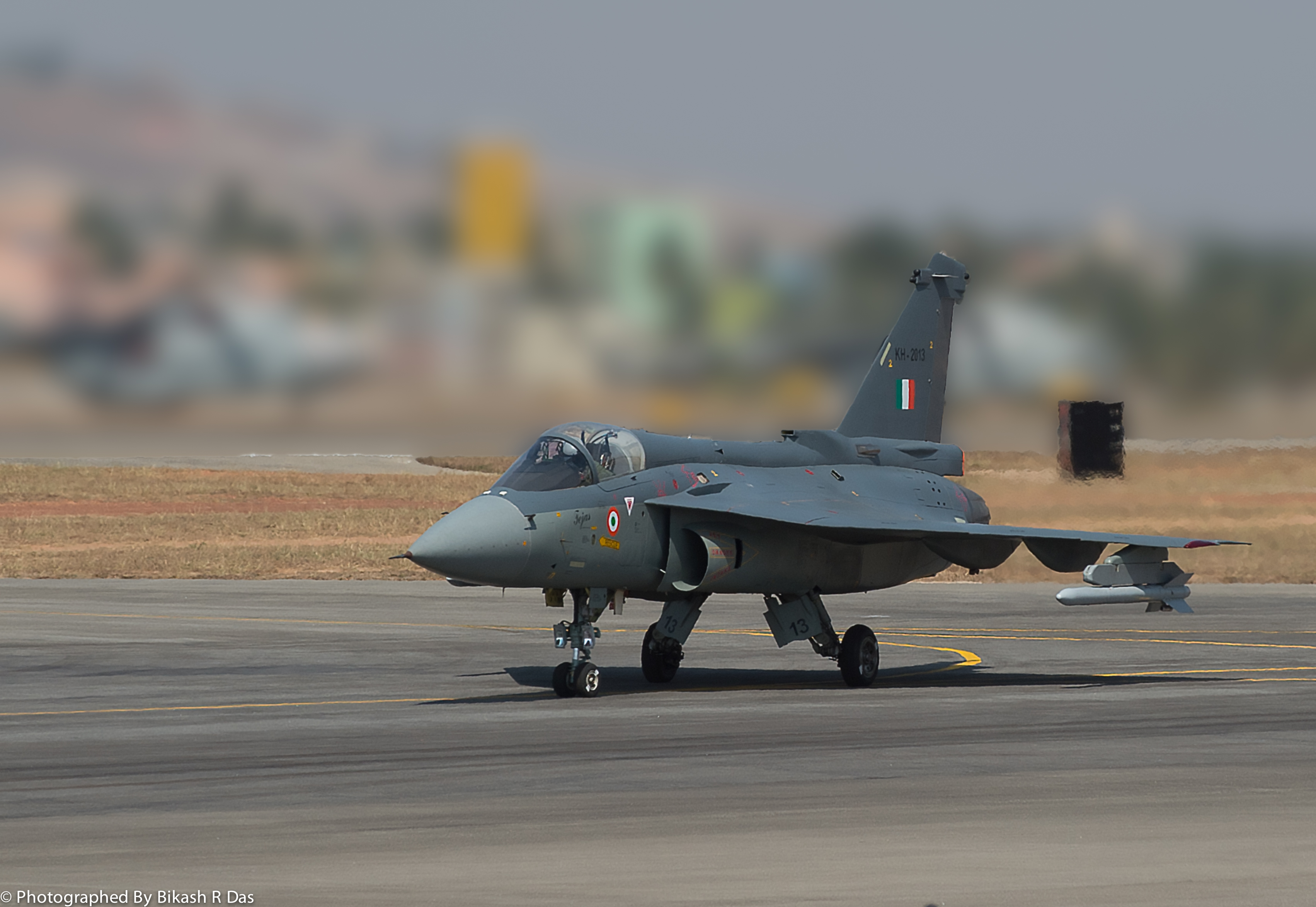 LCA Tejas at IAF induction ceremony