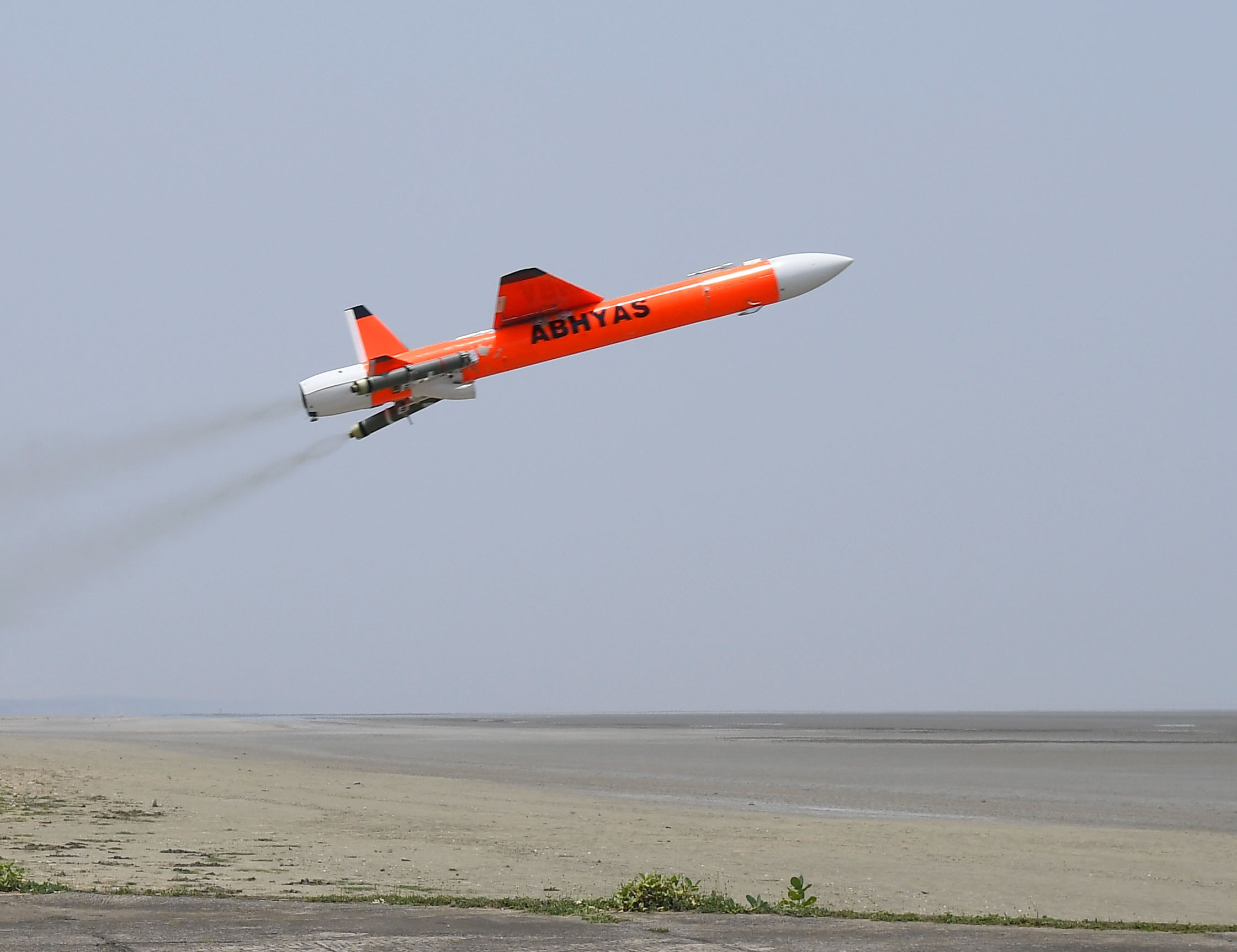 DRDO ABHYAS at Chitradurga Aeronautical Test Range.